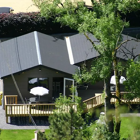 Near Ourthe River And The Of Durbuy Chalet