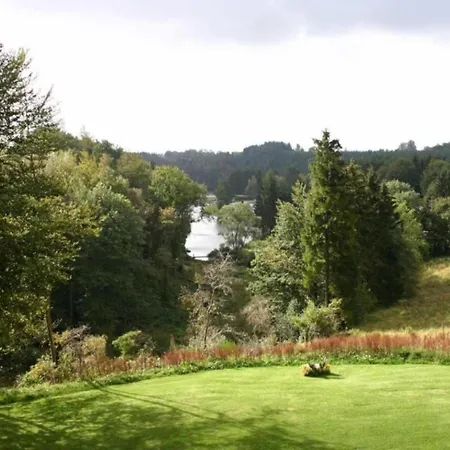 Near Ourthe River And The Of Durbuy