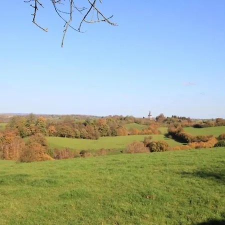 Near Ourthe River And The Of Durbuy *