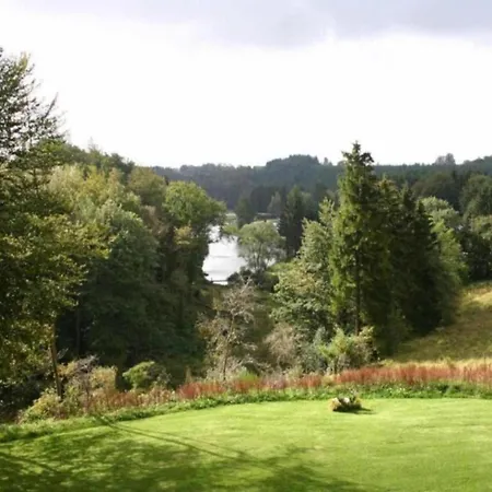 Near Ourthe River And The Of Durbuy
